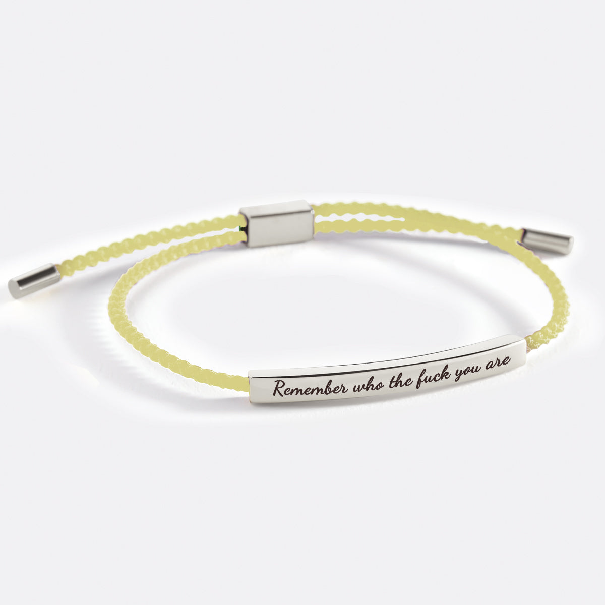 Remember Who the F♥ck You Are Inspire Bracelet
