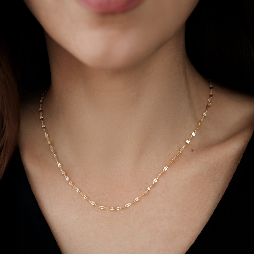 Petal Chain Necklace