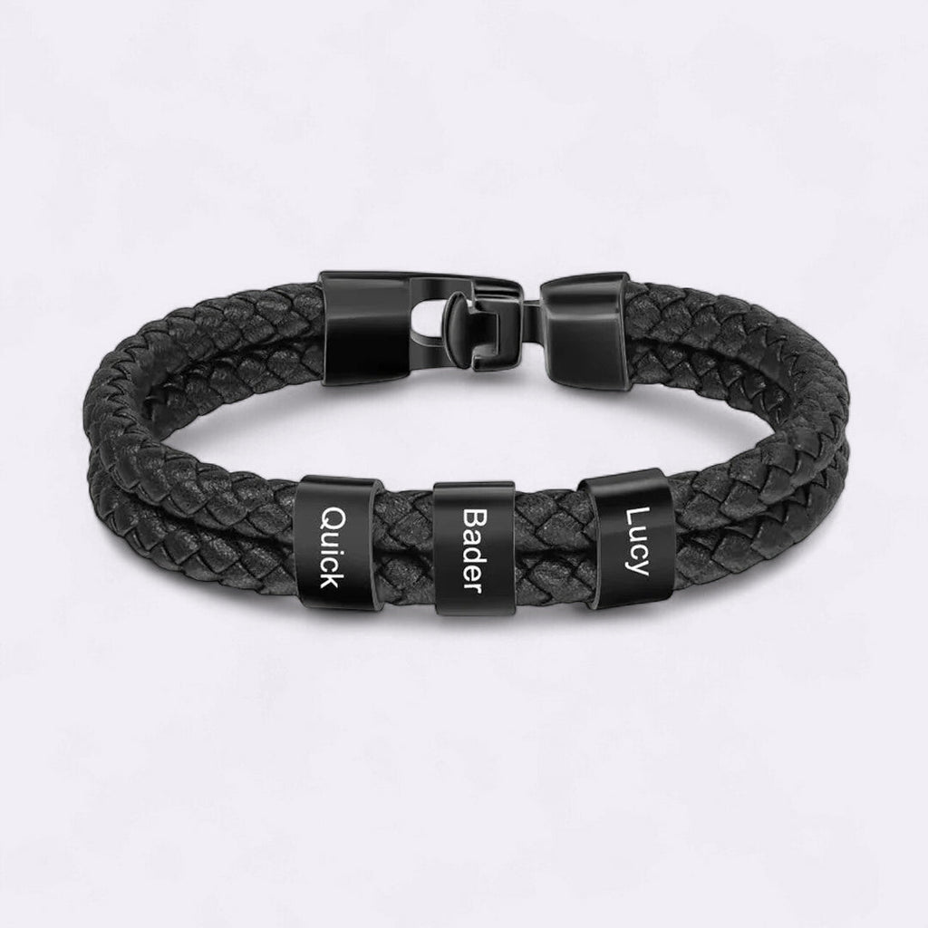 Minimalist Personalized Beaded Name Bracelet