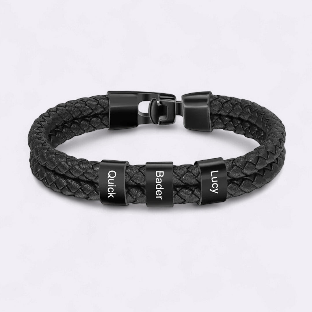 Minimalist Personalized Beaded Name Bracelet
