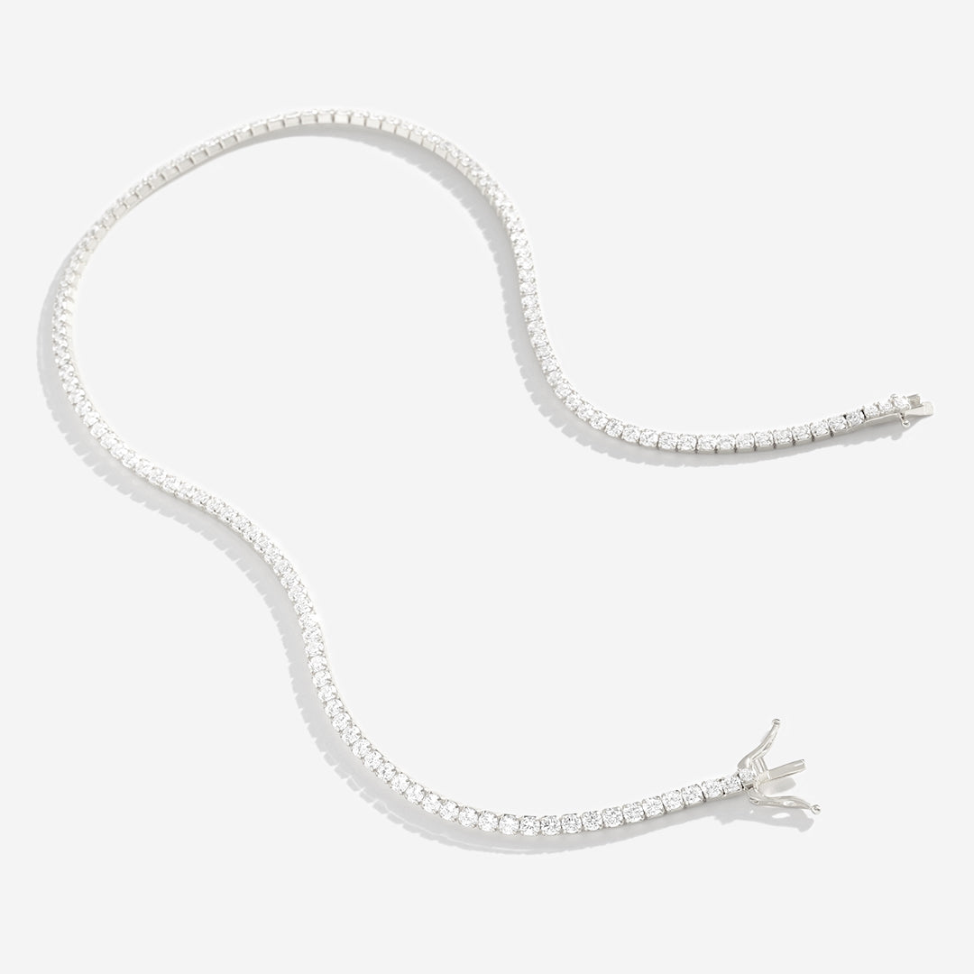 3mm Tennis Necklace