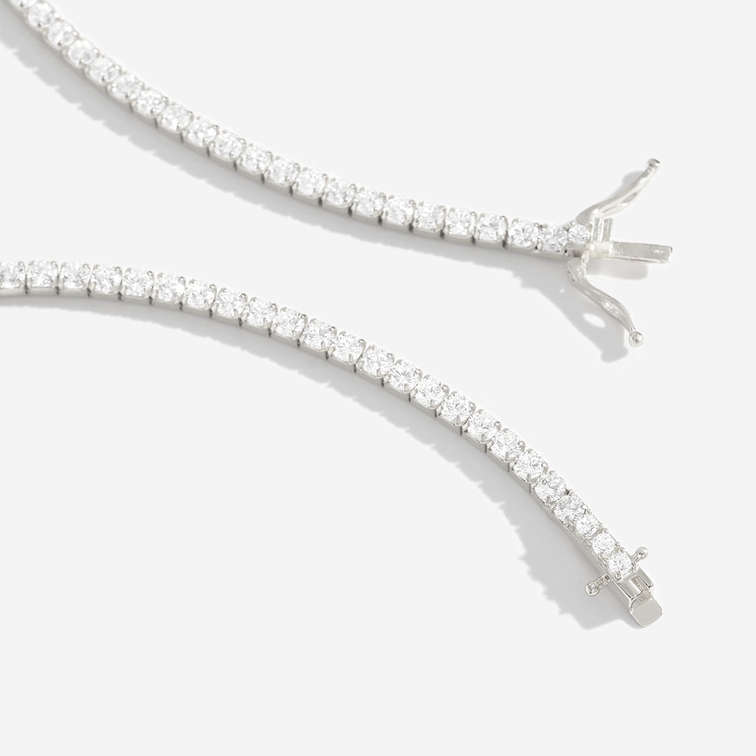 3mm Tennis Necklace