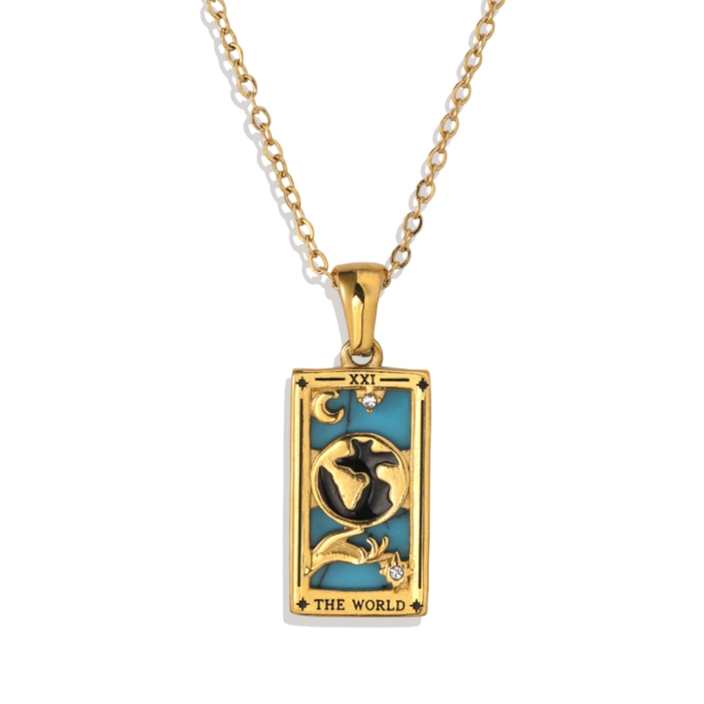 The World Tarot Necklace