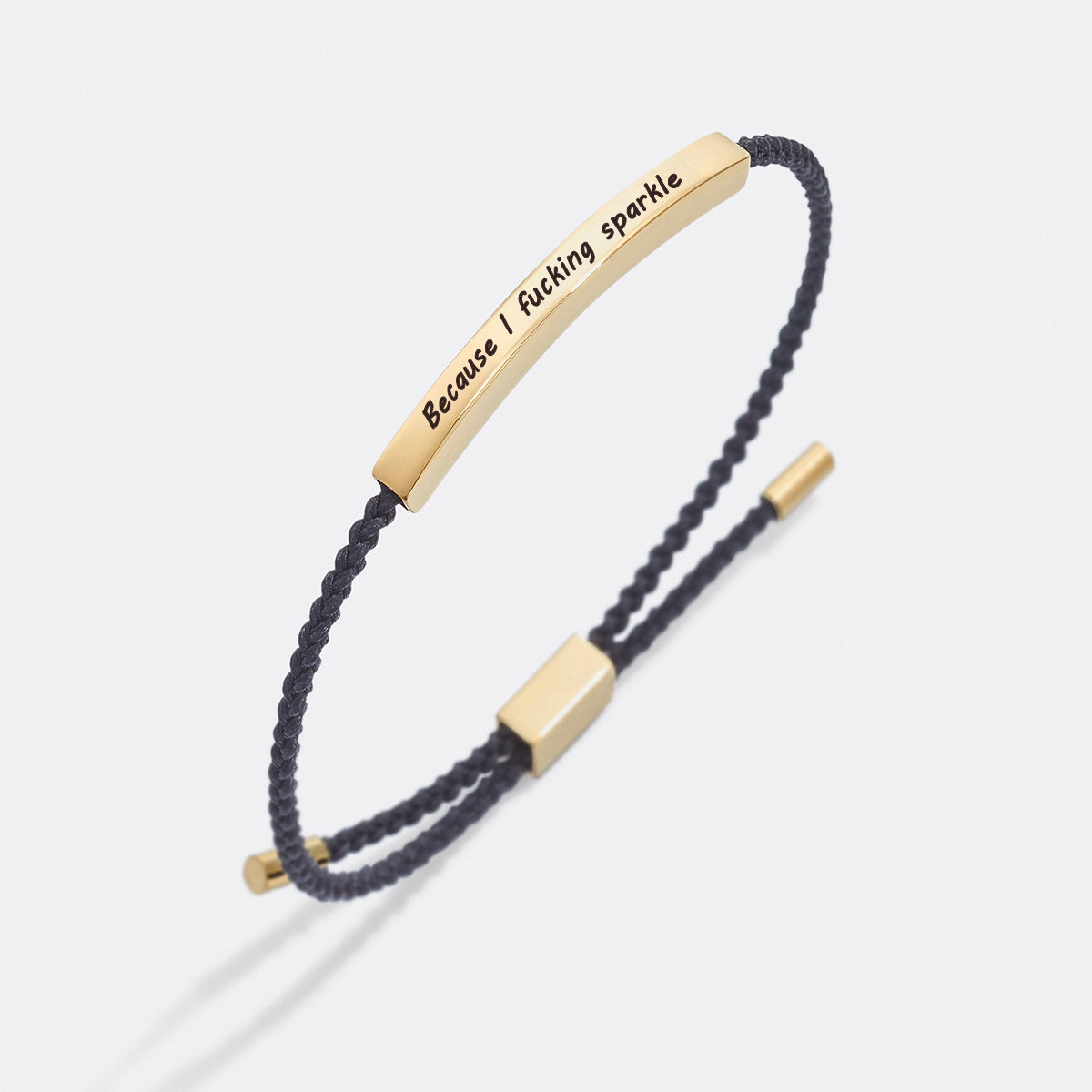 Because I F♥cking Sparkle Inspire Bracelet