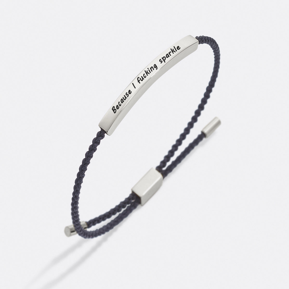 Because I F♥cking Sparkle Inspire Bracelet