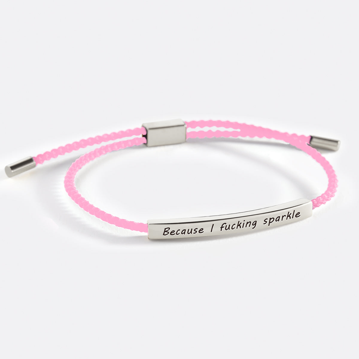 Because I F♥cking Sparkle Inspire Bracelet