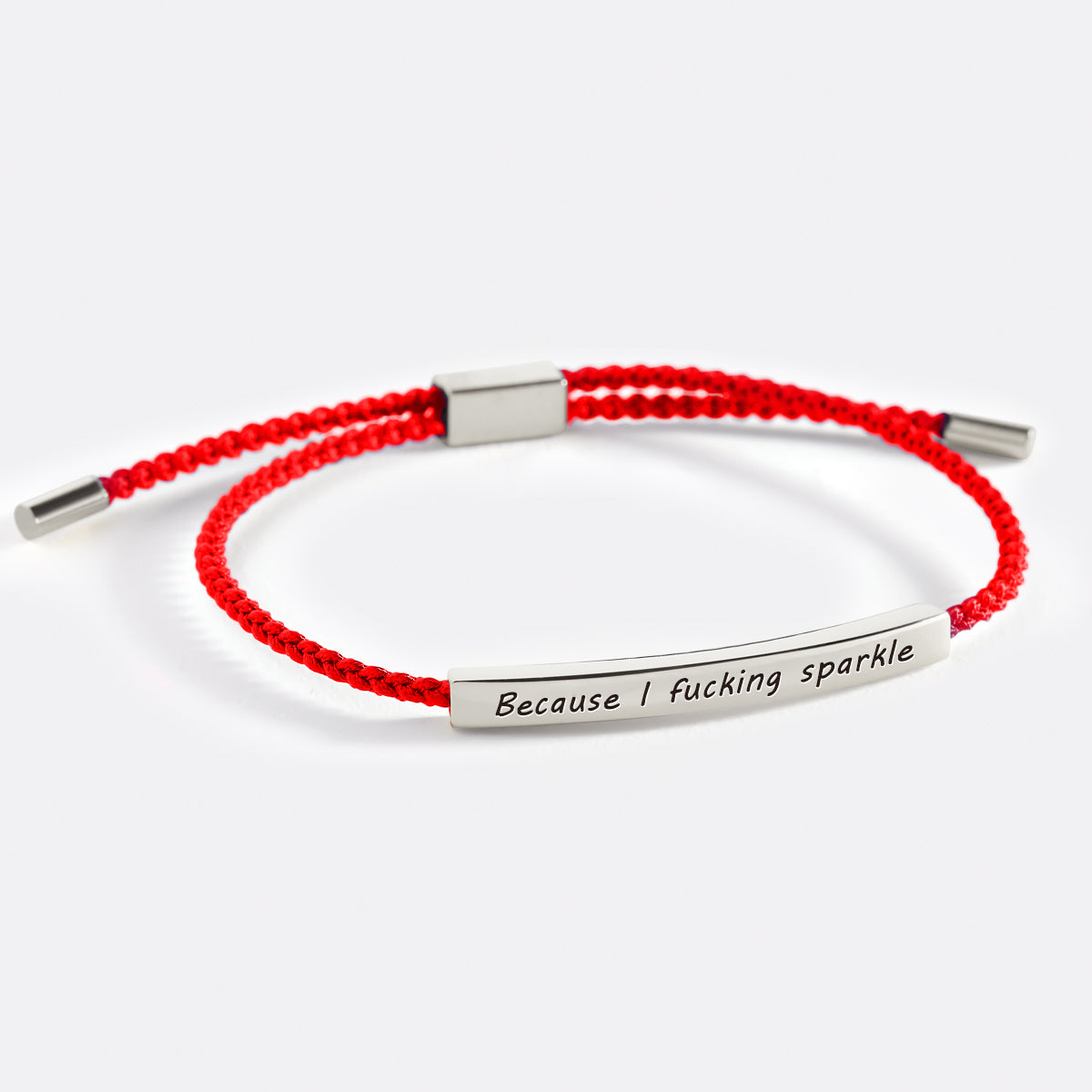 Because I F♥cking Sparkle Inspire Bracelet