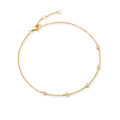 Bezel Set Diamond Bracelet