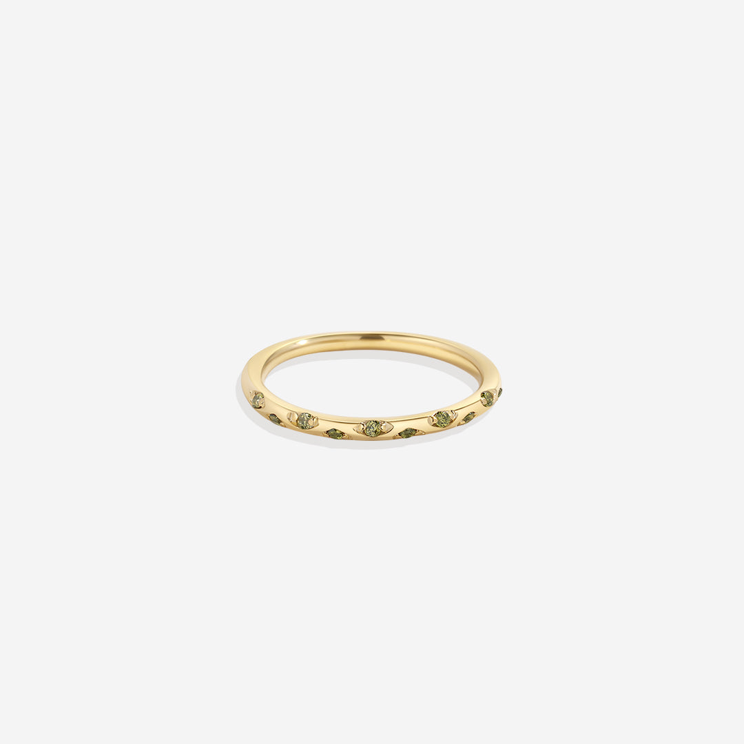 Dainty Constellation Birthstone Ring