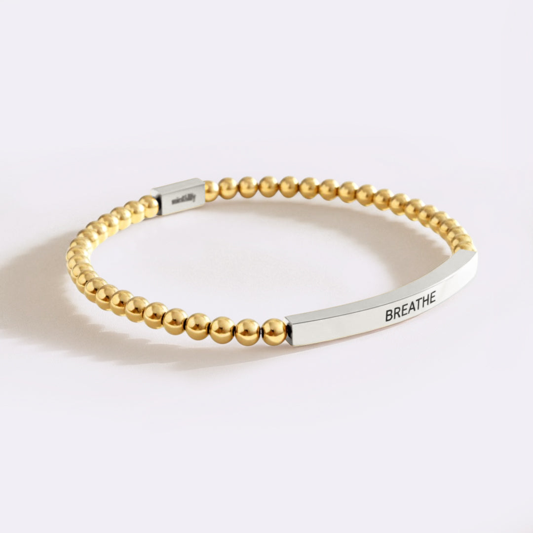 Breathe Beaded Inspire Bracelet