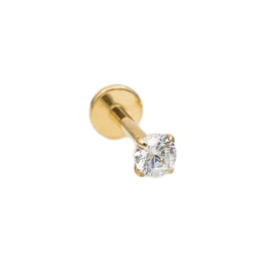 Crystal Sleeper Flatback Studs | 18g