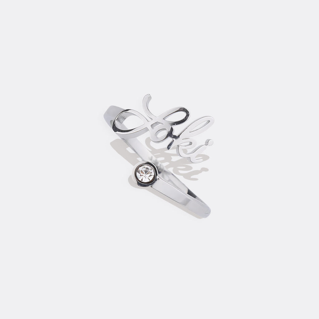Custom Name Birthstone Ring