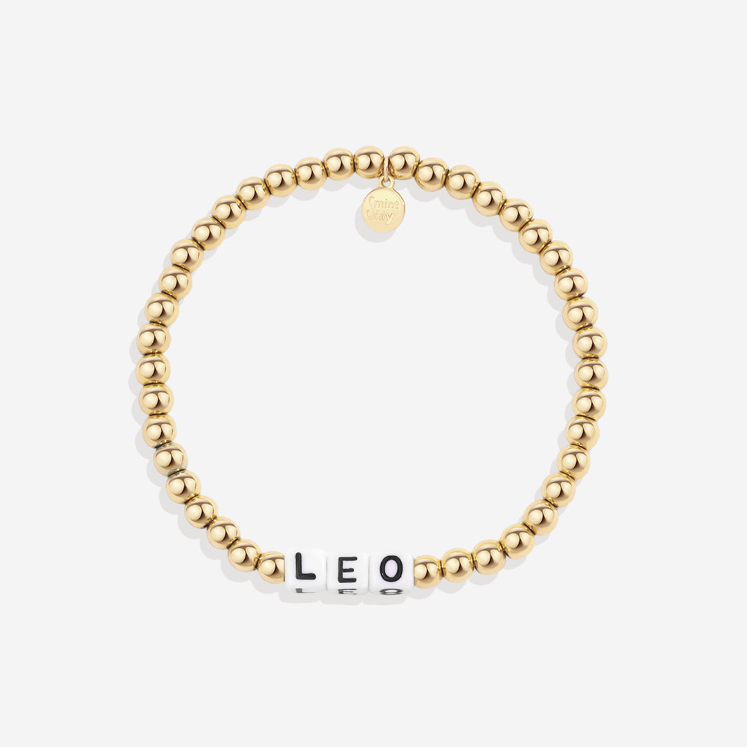 Custom Waterproof Gold Beaded Friendship Bracelet