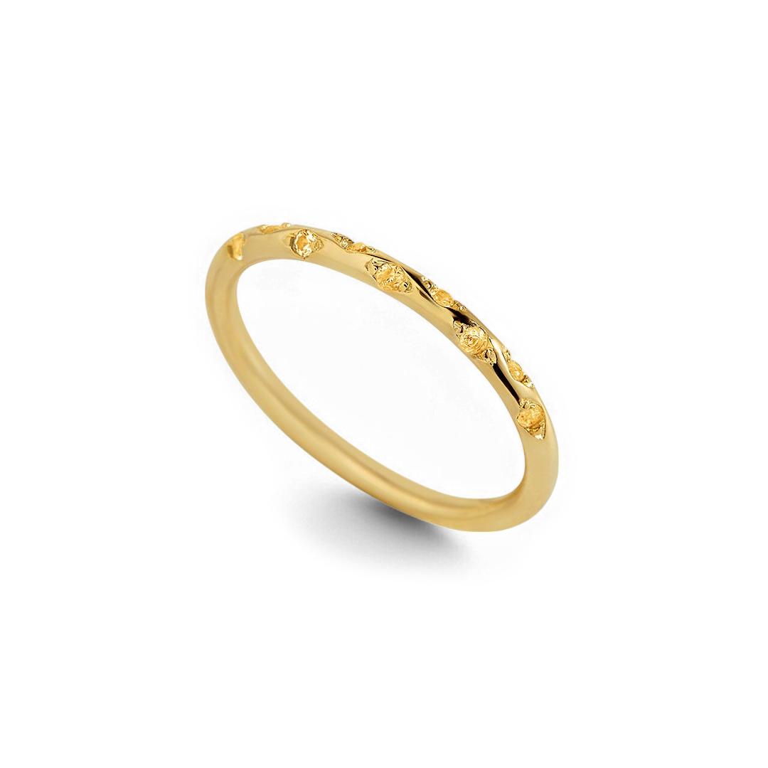 Dainty Constellation Birthstone Ring