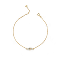 Dainty Evil Eye Charm Bracelet