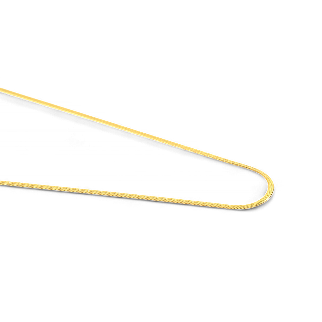 Dainty Herringbone Chain Necklace