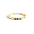 Dainty Stackable Birthstone Ring
