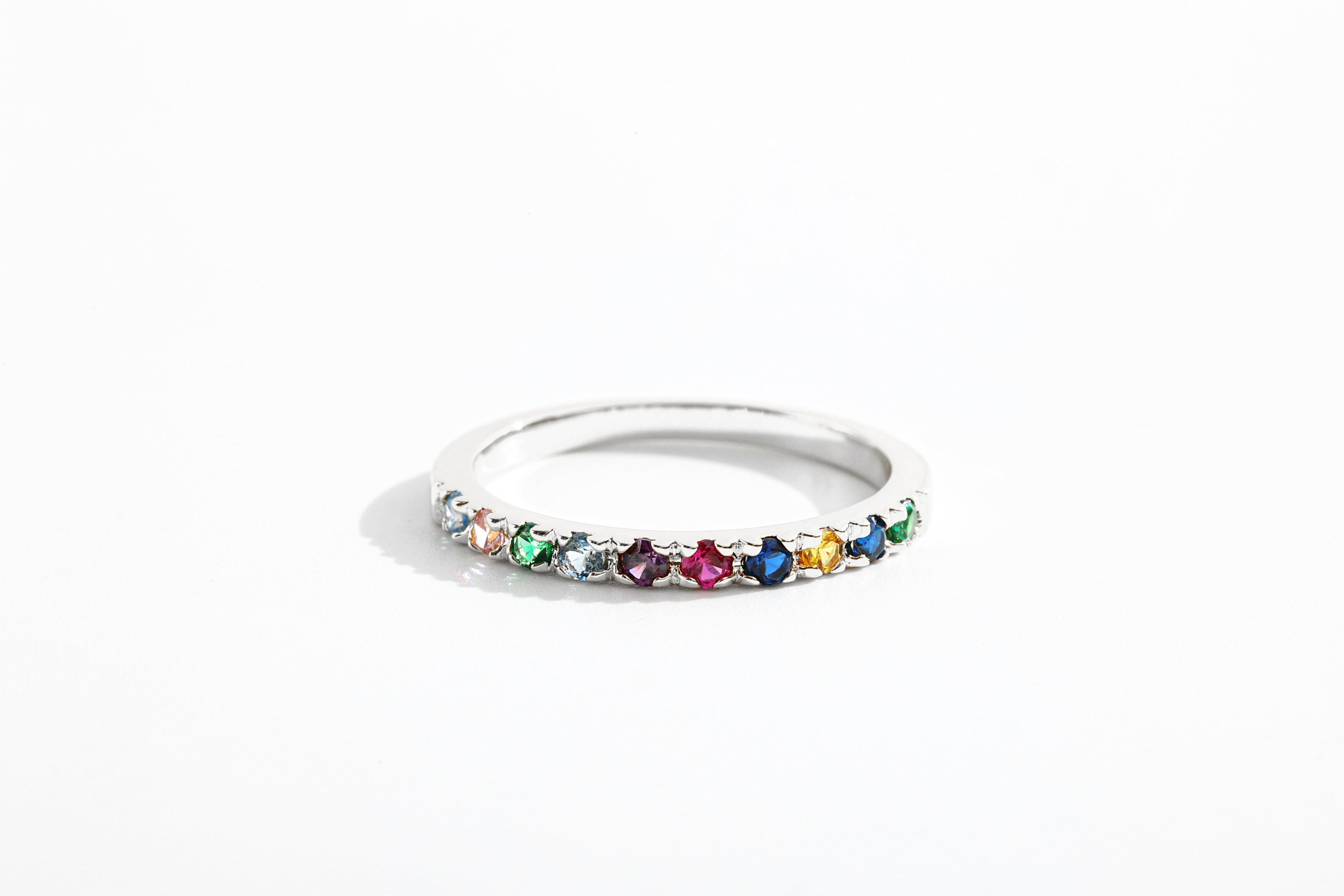 Dainty Stackable Birthstone Ring