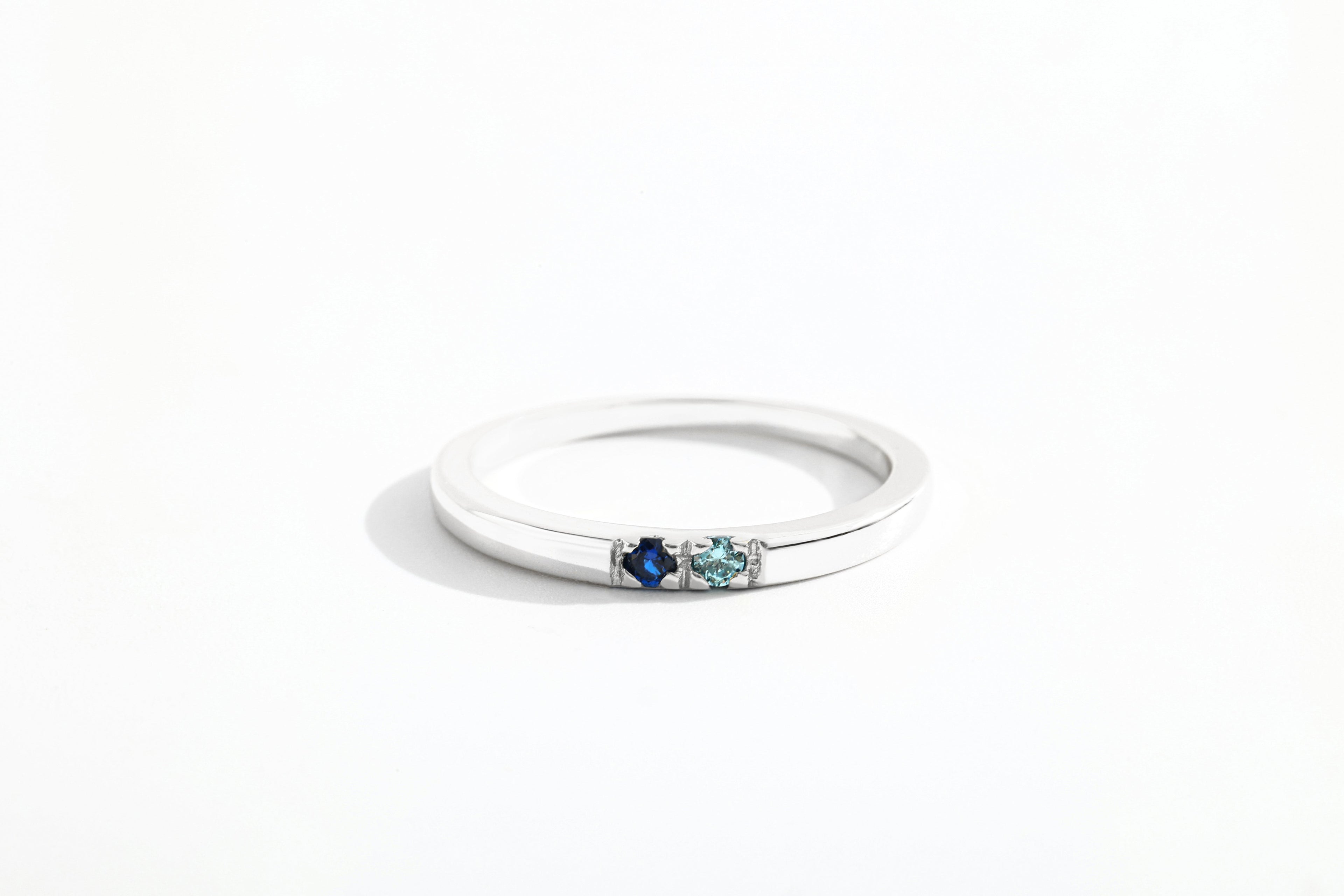 Dainty Stackable Birthstone Ring