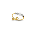 Dainty Adjustable Opal Fidget Ring
