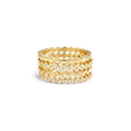 Dainty Gold Mini Ring Set