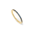 December Birthstone Eternity Stacking Ring