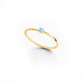 Super Dainty Birthstone Stacking Ring