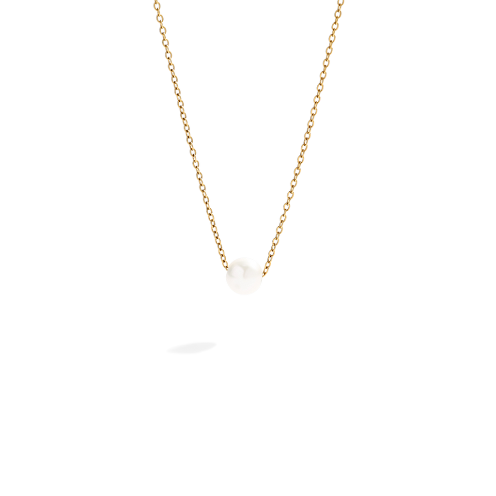 Floating Pearl Necklace