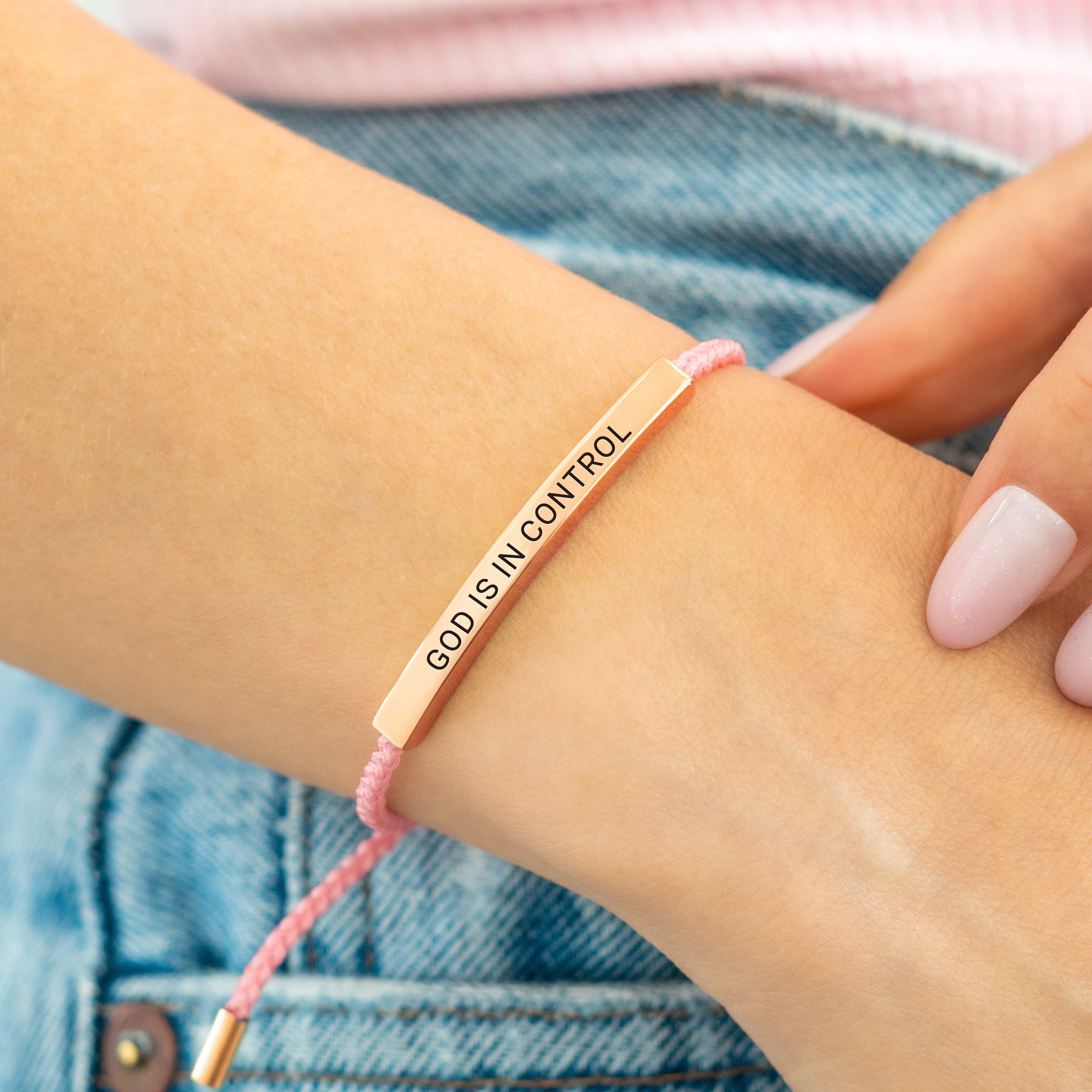 God Is In Control Inspire Bracelet