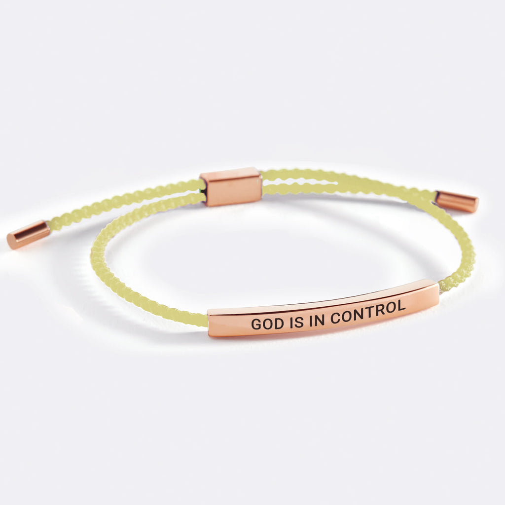 God Is In Control Inspire Bracelet