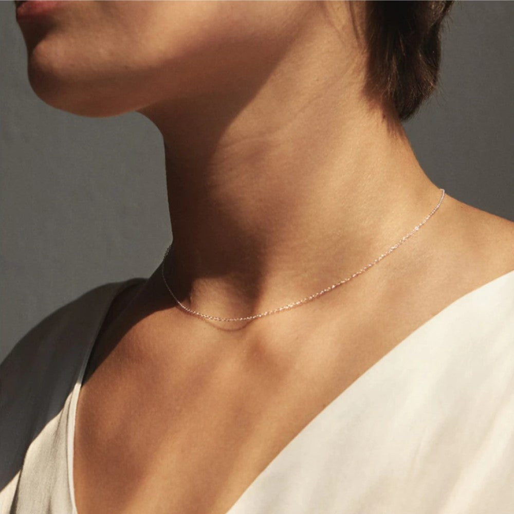 Dainty Cable Chain Necklace
