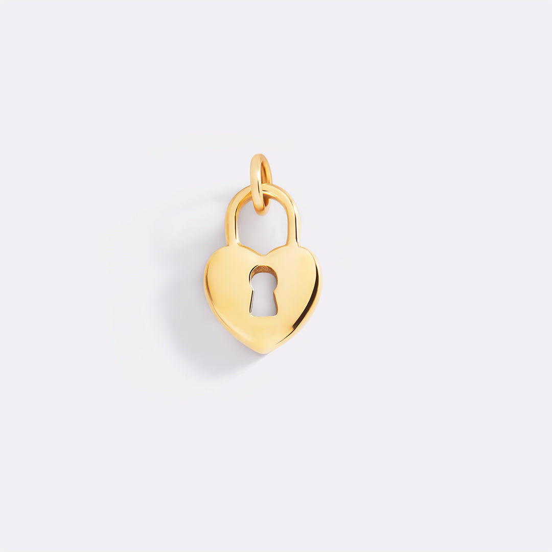 Heart Lock Charm