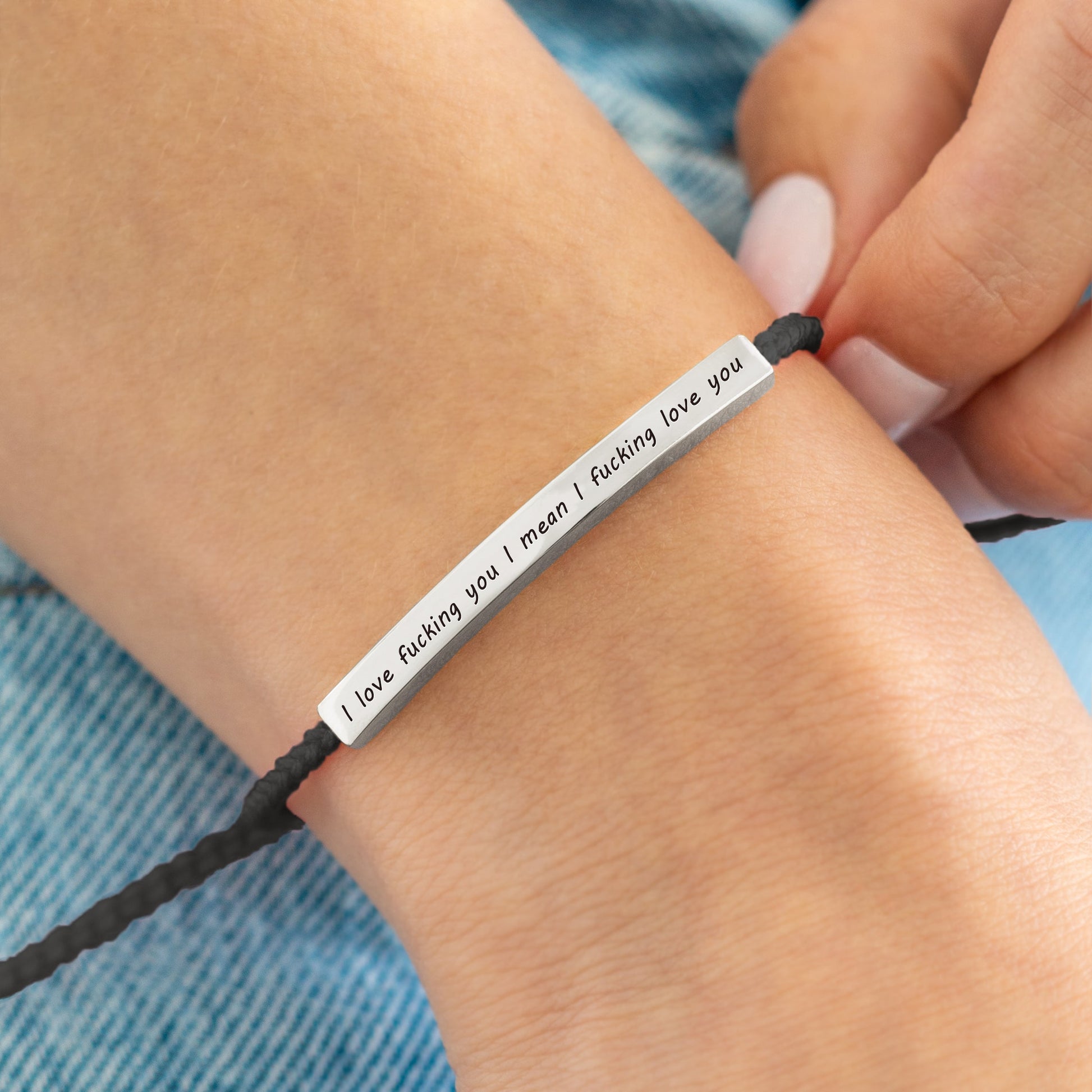 I Love F♥cking You I Mean I F♥cking Love you Inspire Bracelet