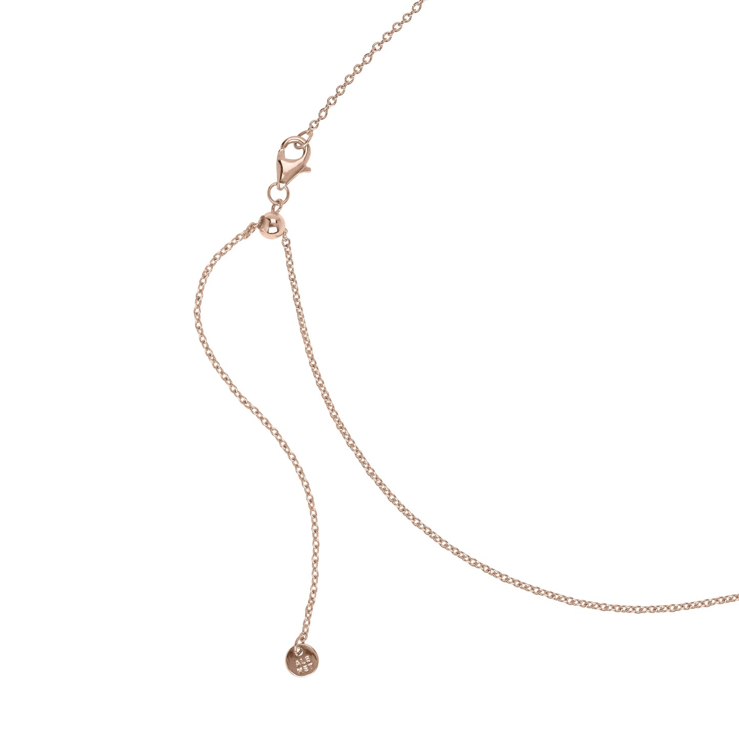Italian Milano Sterling Silver Adjustable Chain Necklace