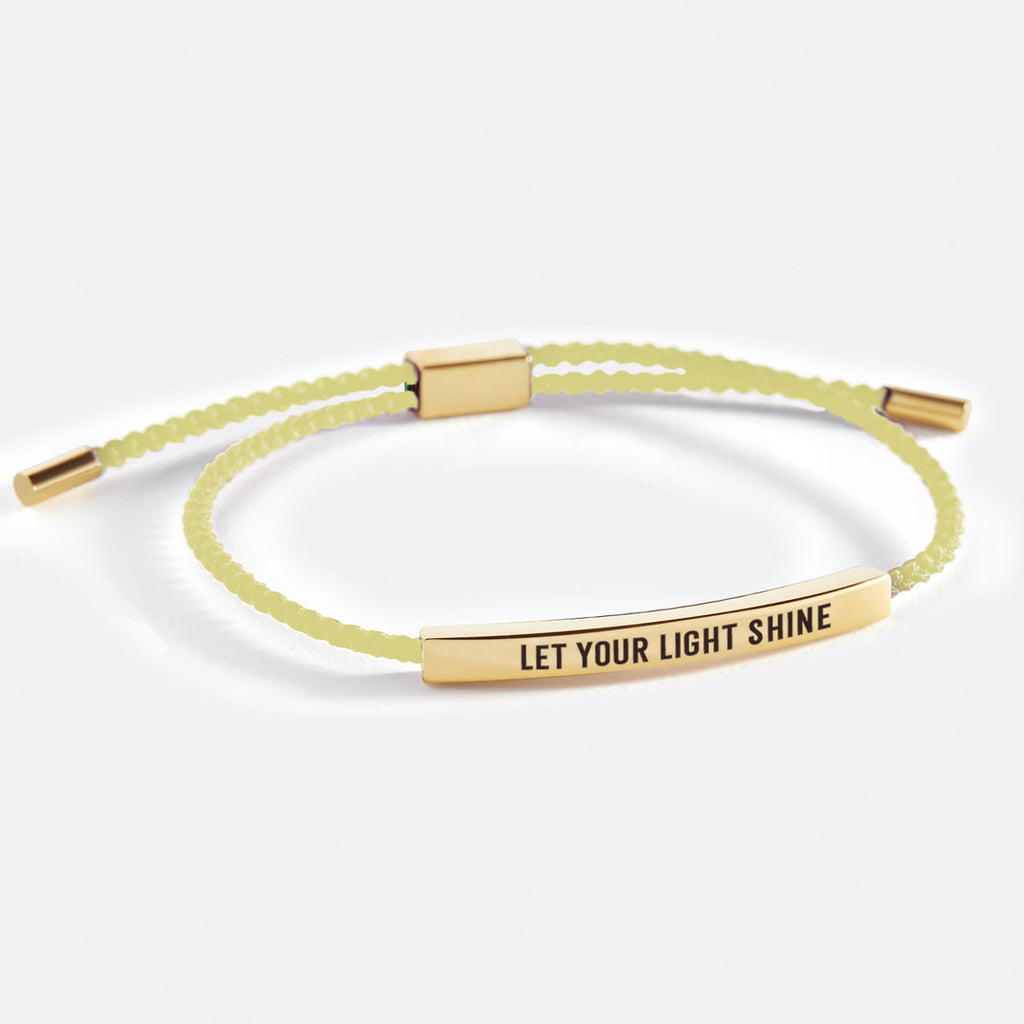 Let Your Light Shine Inspire Bracelet