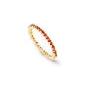 January Birthstone Eternity Stacking Ring