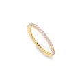 June Birthstone Eternity Stacking Ring