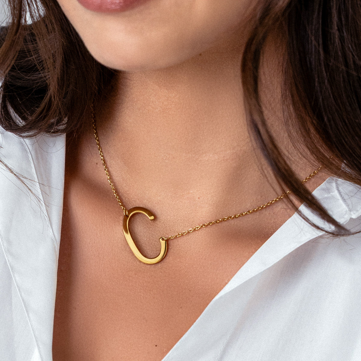 Statement Initial Necklace