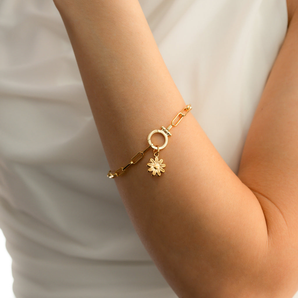 Sunny Day Flower Charm