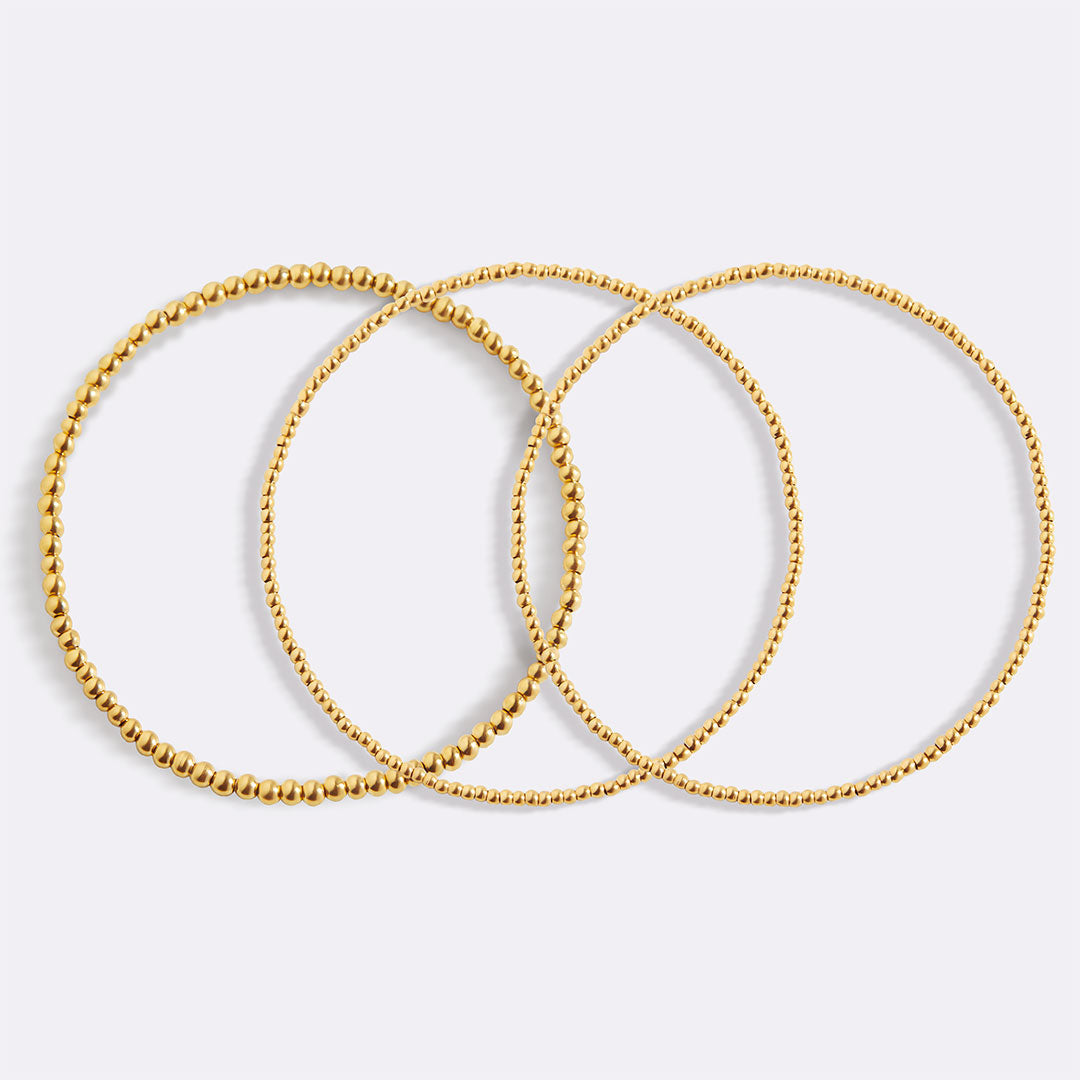 322 Beaded Bracelet Stacking Set