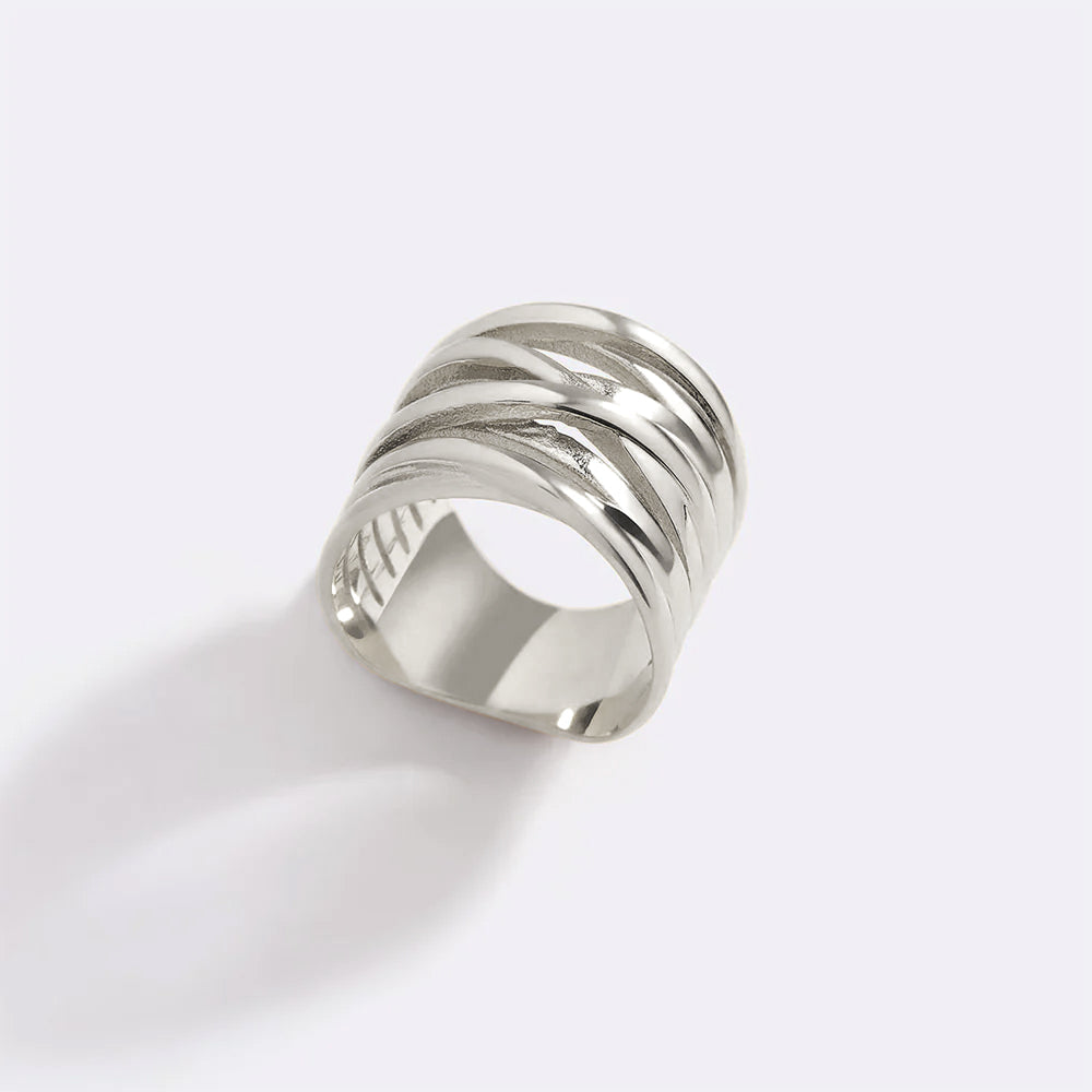 Wire Wrap Statement Ring