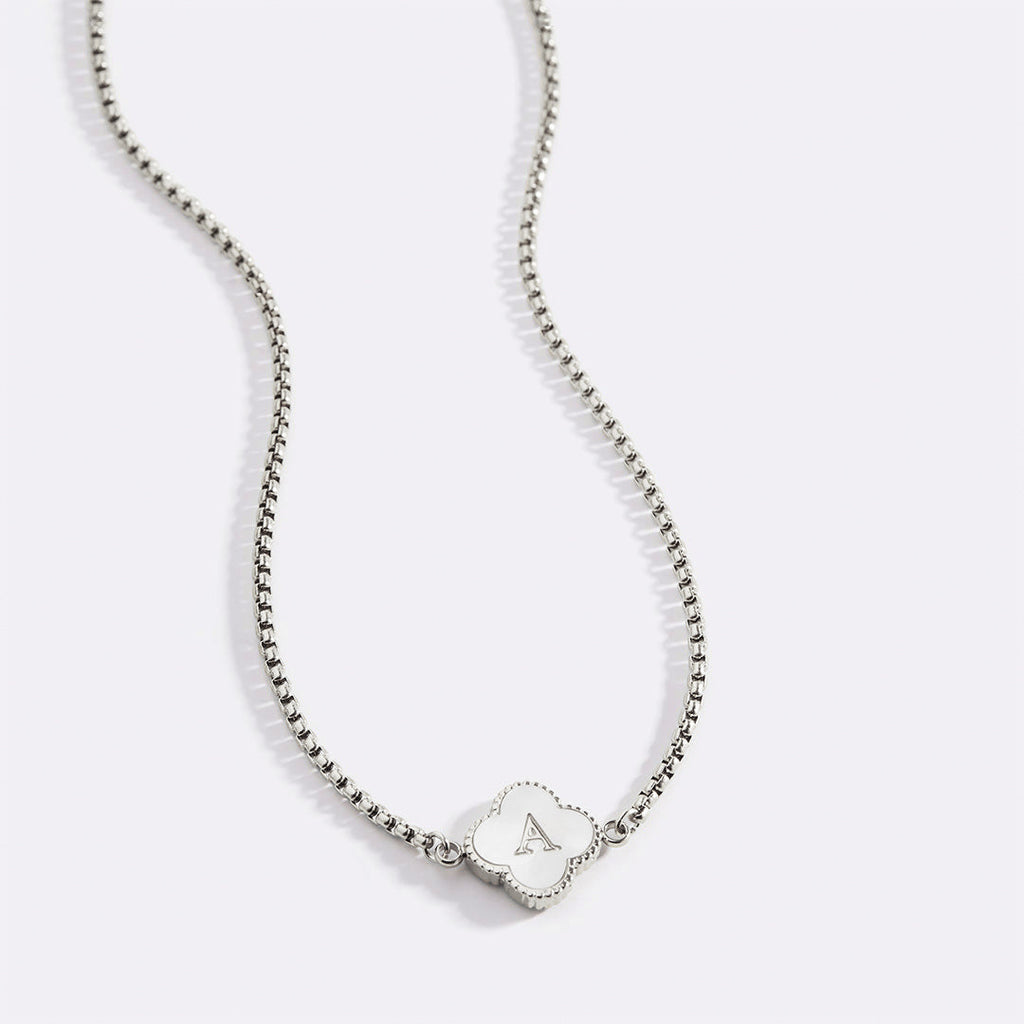 Clover Custom Name Necklace