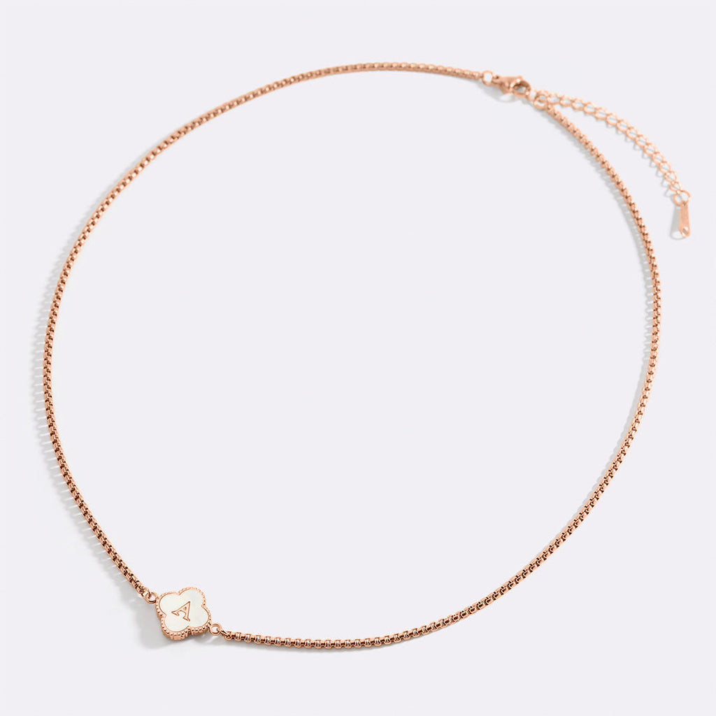Clover Custom Name Necklace