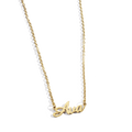 Quill Name Necklace