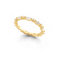 Marquis Gemstone Stacking Ring