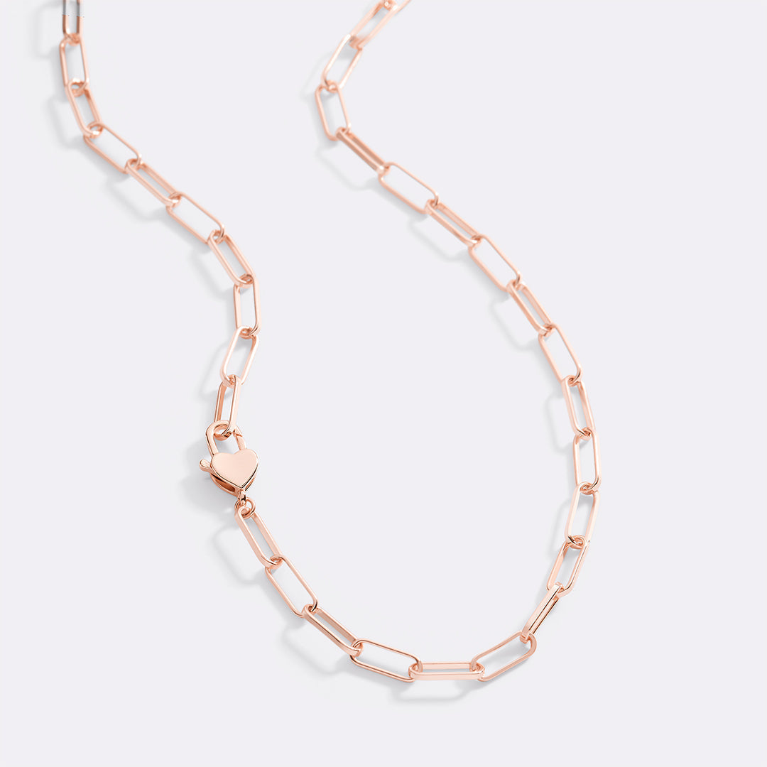 Heart Padlock Necklace