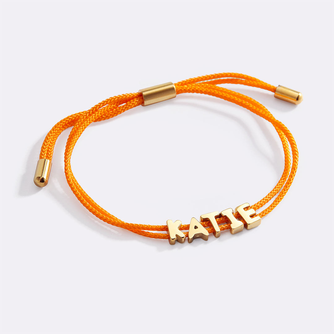 Personalized Adjustable Name Bracelet