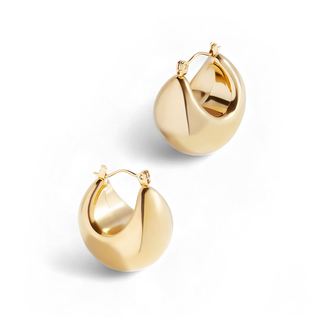 Sculpted Hoop Earrings