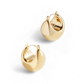 Sculpted Hoop Earrings