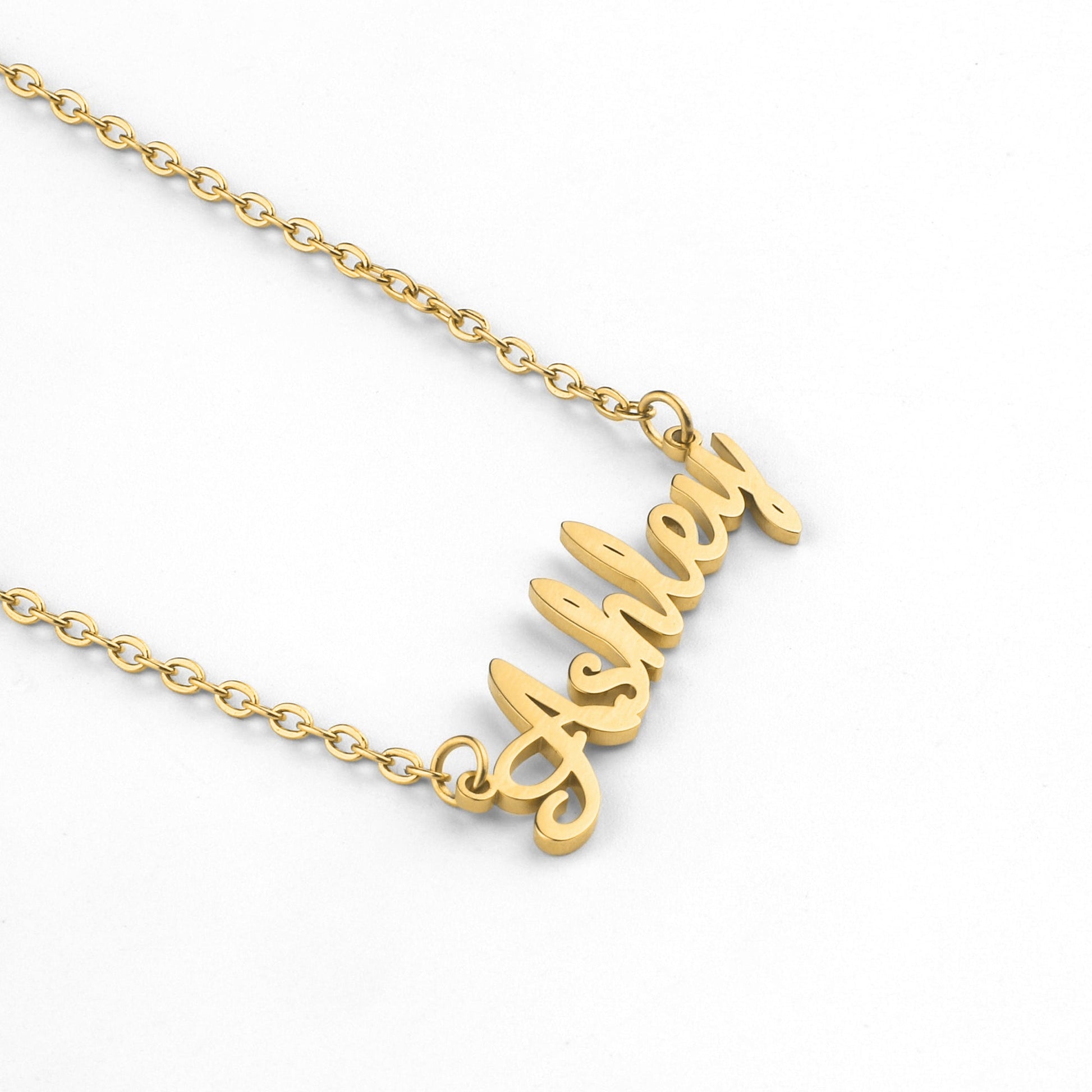 Quill Name Necklace